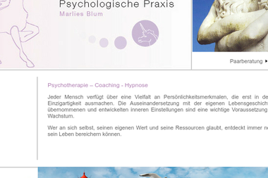 praxis-blum.de - Psychotherapeut Overath