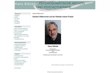 praxis-stoeckle.de - Psychotherapeut Papenburg
