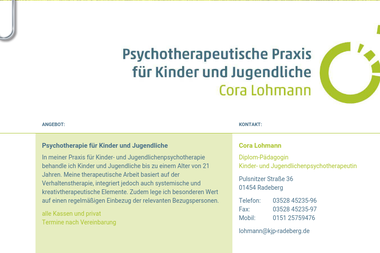 kjp-radeberg.de - Psychotherapeut Radeberg