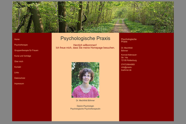 praxis-boehmer.de - Psychotherapeut Rottenburg Am Neckar