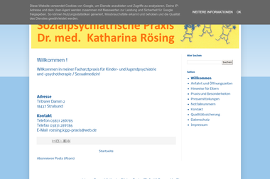 praxis-roesing.de - Psychotherapeut Stralsund