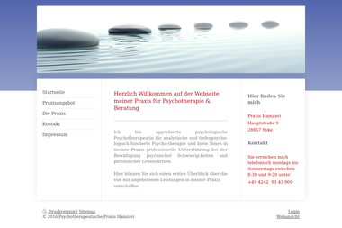 psychotherapie-hamzavi-perrot.de - Psychotherapeut Syke