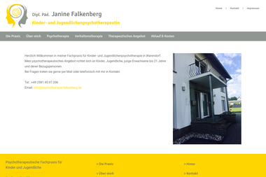 psychotherapie-falkenberg.de - Psychotherapeut Warendorf