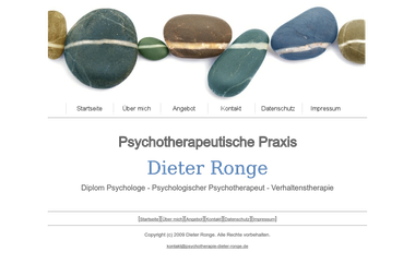 psychotherapie-dieter-ronge.de - Psychotherapeut Weilburg