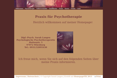 psychotherapiewuerzburg-salangen.de - Psychotherapeut Würzburg