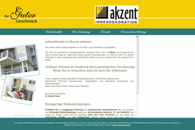 akzent-innendekoration.com - Raumausstatter Cottbus