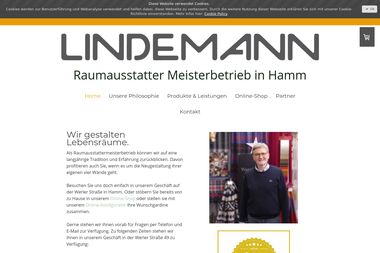 raumausstatter-lindemann.de - Raumausstatter Hamm