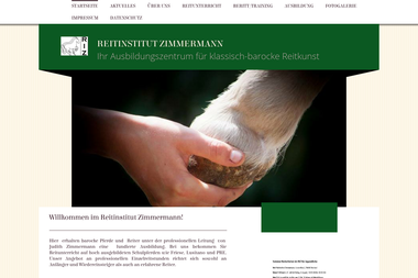 reitinstitut-zimmermann.de - Reitschule Bruchsal