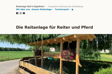 reitanlage-wolf.de - Reitschule Eppelheim