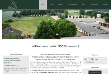 rsg-fasanenhof.de - Reitschule Hanau
