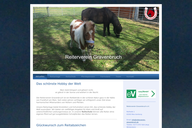 reiterverein-gravenbruch.de - Reitschule Neu-Isenburg