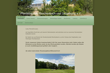 pferdefreunde-reichenbach.de - Reitschule Reichenbach Im Vogtland