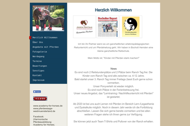 harmonische-pferdeausbildung.de - Reitschule Rhede