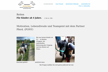 martinawegner.jimdo.com - Reitschule Seevetal