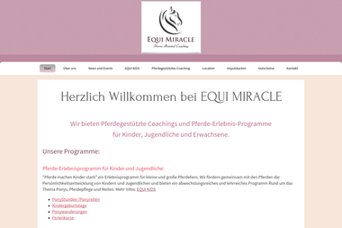 equi-miracle.com - Reitschule Sindelfingen