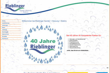 rieblinger.com - Wasserinstallateur Augsburg