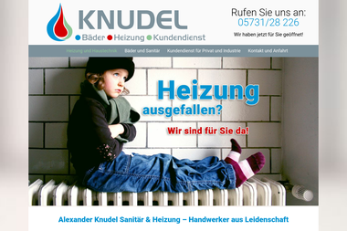 knudel-haustechnik.de - Wasserinstallateur Bad Oeynhausen