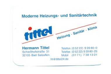 tittel24.de - Wasserinstallateur Bad Salzuflen