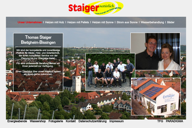 staiger-solar.de - Wasserinstallateur Bietigheim-Bissingen