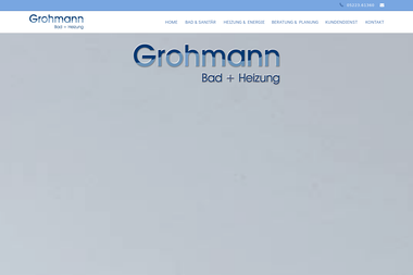 grohmann-haustechnik.de - Wasserinstallateur Bünde