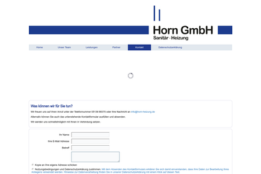 horn-heizung.de/kontakt - Wasserinstallateur Burgwedel