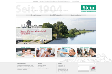 stein-shk.de - Wasserinstallateur Detmold