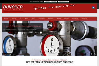 buencker.de - Wasserinstallateur Dorsten