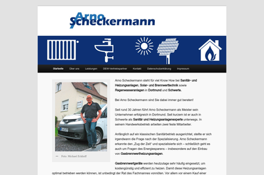 heizung-scheckermann.de - Wasserinstallateur Dortmund