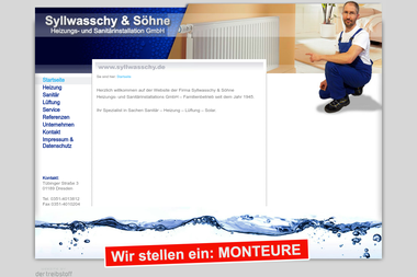 heizung-sanitaer-dresden.de - Wasserinstallateur Dresden
