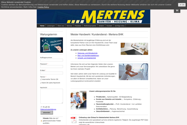 mertens-shk.de - Wasserinstallateur Düren