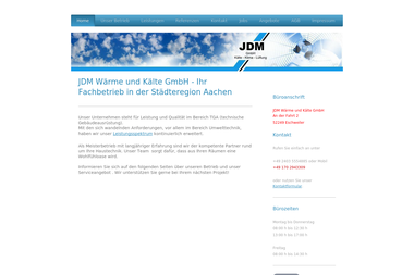 jdm-klima.de - Wasserinstallateur Eschweiler