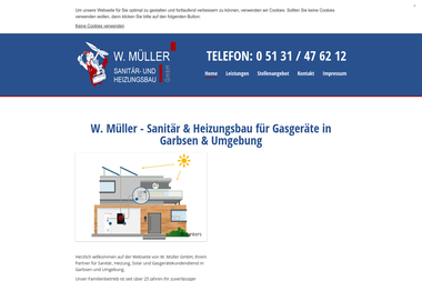 w-mueller-garbsen.de - Wasserinstallateur Garbsen