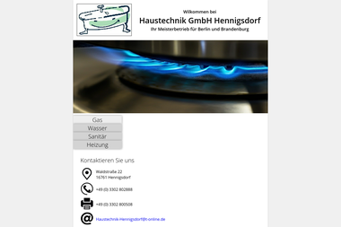 haustechnik-hennigsdorf.de - Wasserinstallateur Hennigsdorf