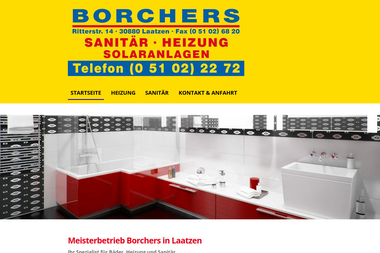 borchers-sanitaer-laatzen.de - Wasserinstallateur Laatzen