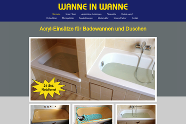 wanne-in-wanne-leistner.de - Wasserinstallateur Landsberg Am Lech