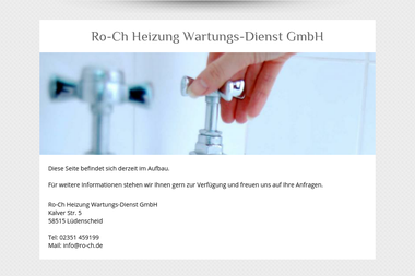 ro-ch.de - Wasserinstallateur Lüdenscheid