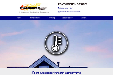 mesenbrock-online.de - Wasserinstallateur Marktoberdorf