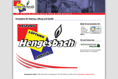 hengesbach-gmbh.de - Wasserinstallateur Meschede