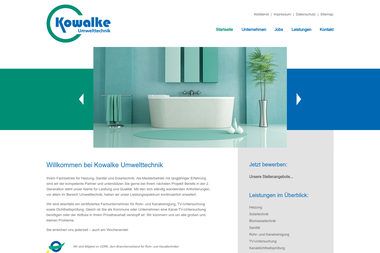 umwelttechnik-kowalke.de - Wasserinstallateur Minden