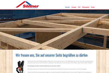 soehner-zimmerei.de - Wasserinstallateur Mosbach
