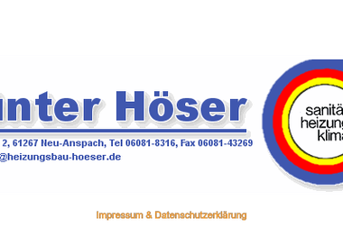 heizungsbau-hoeser.de - Wasserinstallateur Neu-Anspach
