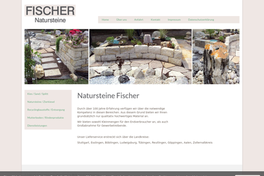 fischer-natursteine.de - Wasserinstallateur Nürtingen