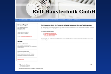 rvd-haustechnik.de - Wasserinstallateur Rödermark