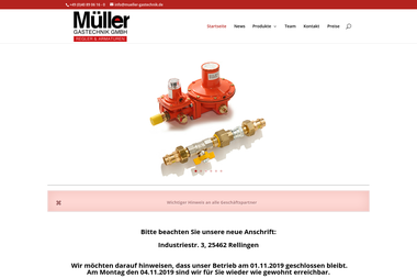 mueller-gastechnik.de - Wasserinstallateur Schenefeld