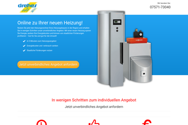 dreher-sigmaringen.de - Wasserinstallateur Sigmaringen