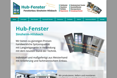 hub-fenster.de - Wasserinstallateur Sinsheim