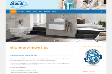 becker-staudt.de - Wasserinstallateur Trier