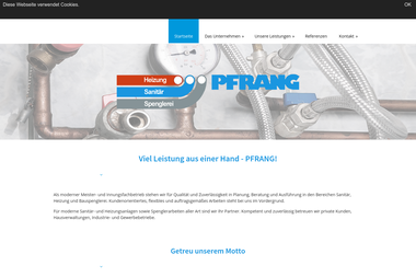 pfrang-installationen.de - Wasserinstallateur Weinheim
