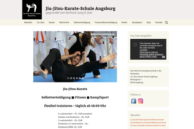 jiu-jitsu-karate.de - Schule für Erwachsene Augsburg