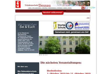friedensschule.dessauweb.de - Schule für Erwachsene Dessau-Rosslau